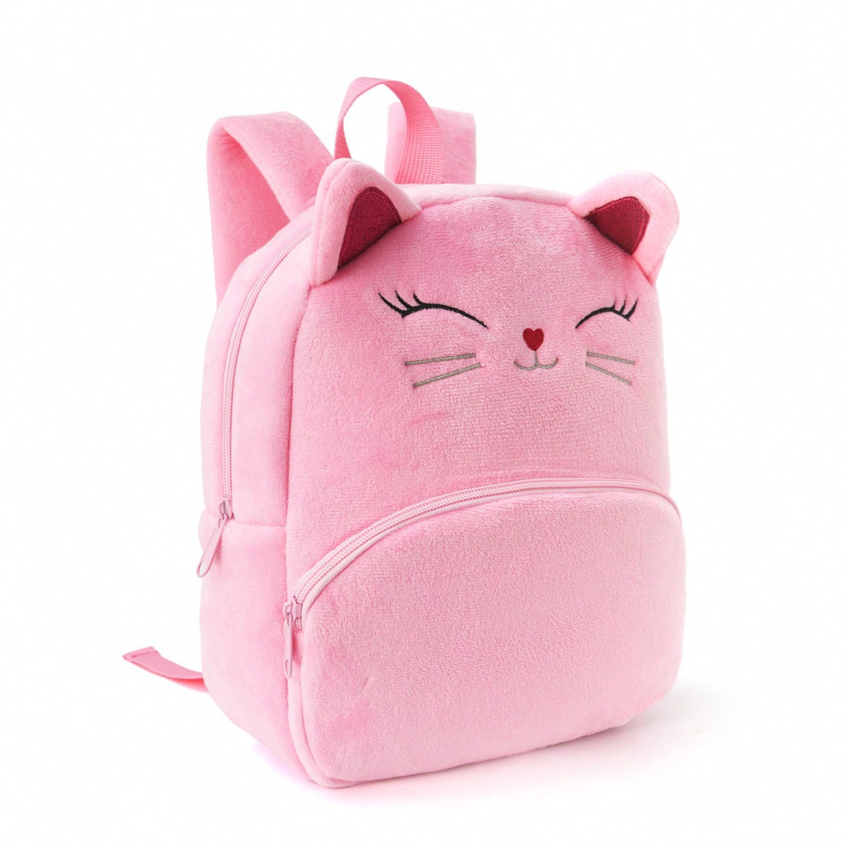 Cross-border best-selling cartoon multi-color animal children's backpacks, street stall supplies, backpacks, kindergarten plush backpacks, children's bags details Picture