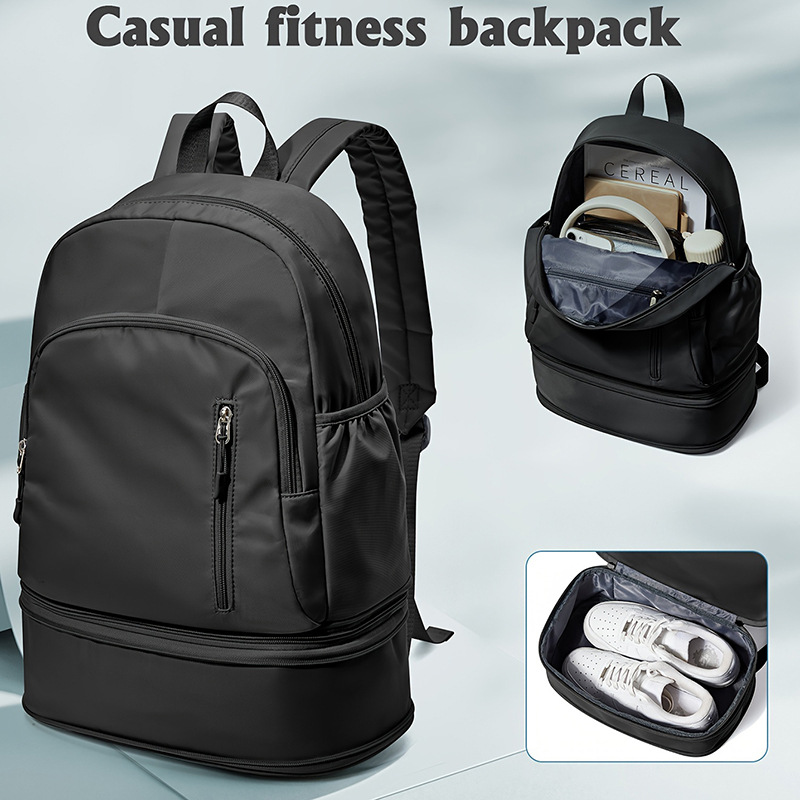 Feihong Cross-border Men's and women's backpacks are fashionable and casual backpacks with high appearance standards and large capacity, adjustable straps full figure