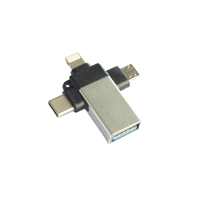 otg adapter Type-C Android compatible, Apple phone to usb3.0 interface USB flash drive converter adapter Item Picture