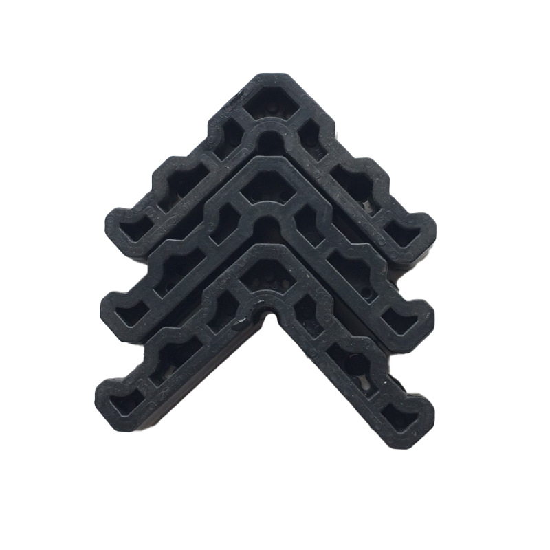 Door and window corner codes, right-angle plastic corner codes, composite clamp type plastic corner codes, curtain wall plastic products, door and window accessories Application Scenario