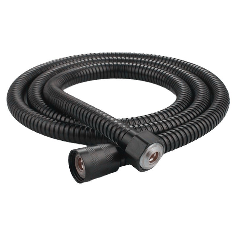 Stainless steel shower pipe, general 4-point electroplated encrypted 1.5-meter shower pipe, copper core encrypted pipe Item Picture