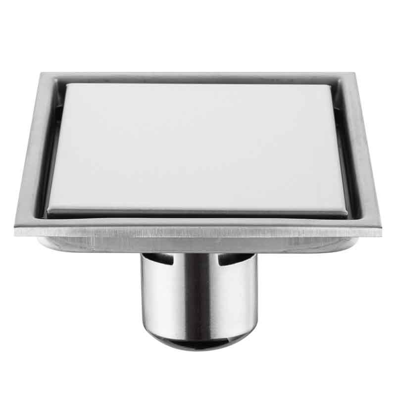Cross-border anti-odor invisible floor drain, 304 stainless steel, black floor drain, bathroom, golden hidden floor drain Specification drawing