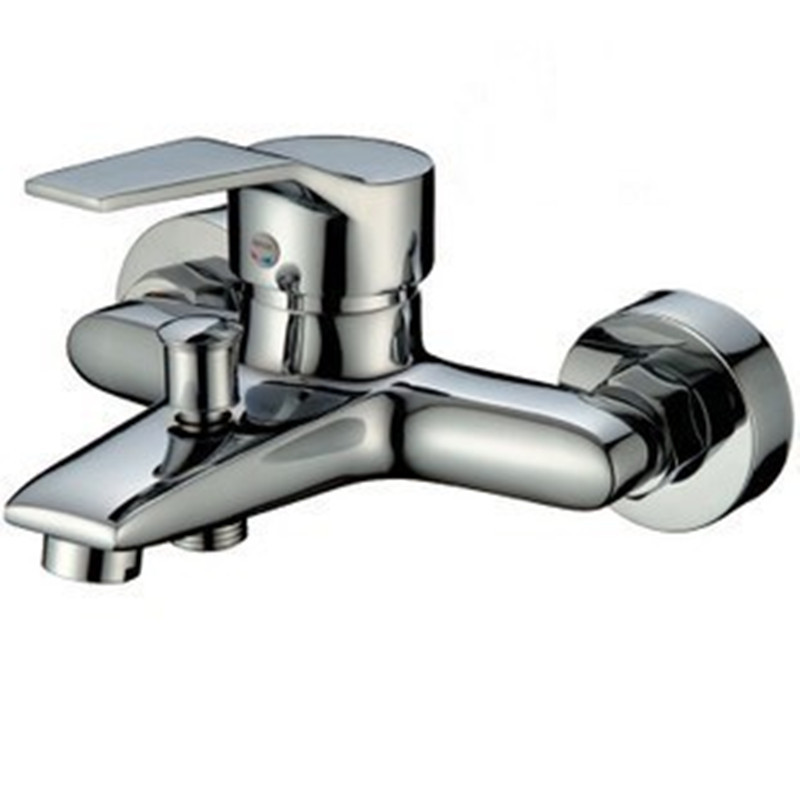 Concealed shower faucet, bathtub faucet, copper cold and hot water faucet, bath faucet manufacturer wholesale, mixing valve Specification drawing