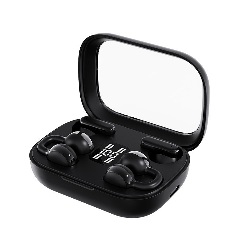 The new cross-border Q10 Bluetooth headphones, OWS wireless ear clip type, ultra-long battery life, digital battery display, sports model Application Scenario