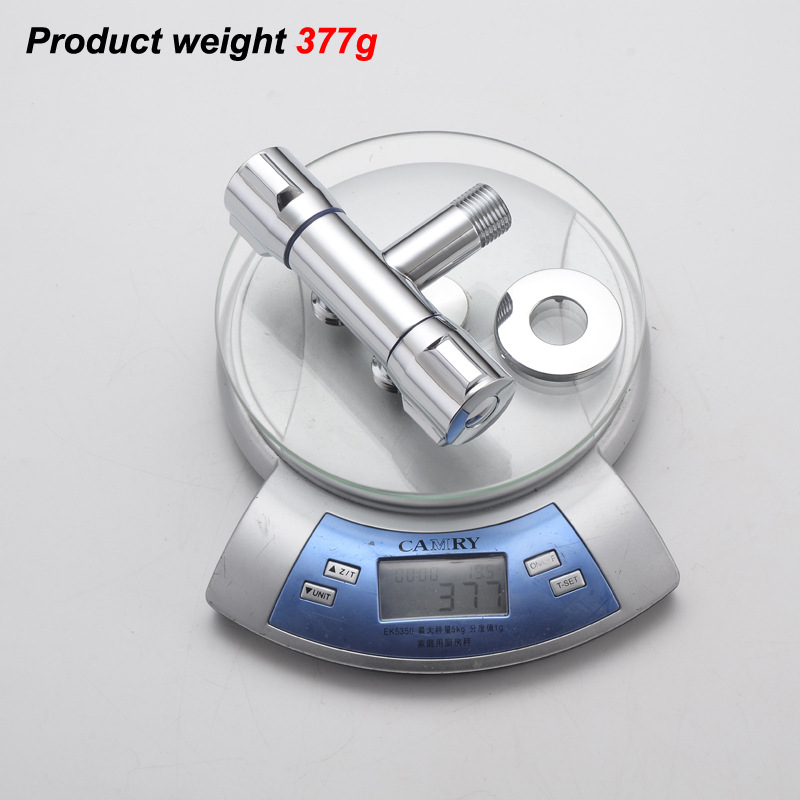 Factory direct sales of multi-functional toilet, dual-outlet, dual-use Angle valve bracket, one-inlet and two-outlet water separator, and feminine washbasin set details Picture