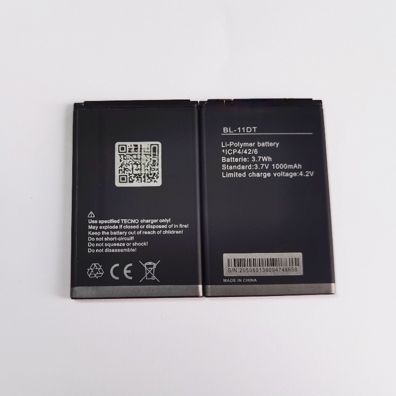 Factory direct supply of brand-new lithium batteries suitable for Transsion TECNO BL-11DT mobile phone battery cells in stock Specification drawing