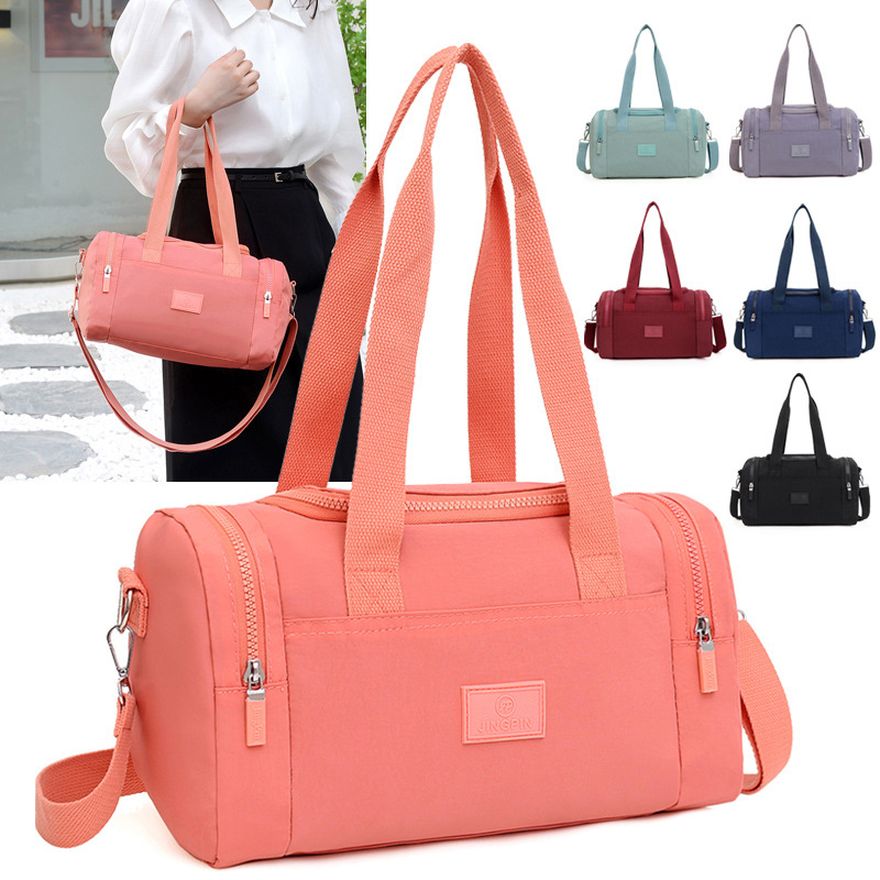 New cross-border women's large-capacity handbag, outdoor casual water-resistant travel bag, large-capacity single-shoulder crossbody bag full figure