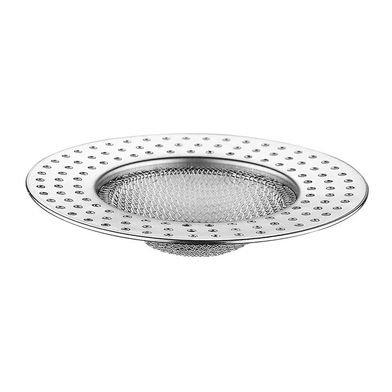 Stainless steel floor drain filter screen, sewer filter screen, bathroom anti-hair clogging sink floor drain filter screen Item Picture
