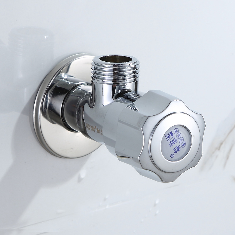 Wholesale brass Angle valves, quick-opening Angle valves, brass body toilet and water heater stop Angle valves from bathroom fixture manufacturers details Picture
