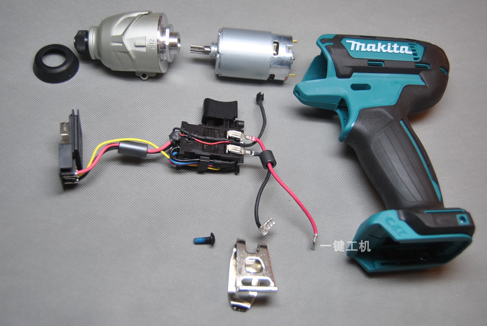 MAKITATD110D TD110WME impact screwdriver motor motor switch housing gearbox accessories full figure
