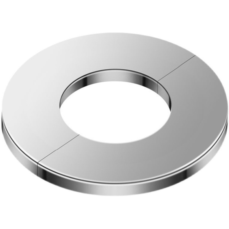 Faucet stainless steel decorative cover, triangle valve, shower head mixing valve, heating pipe hole, wall hole, split-type ugly cover Item Picture