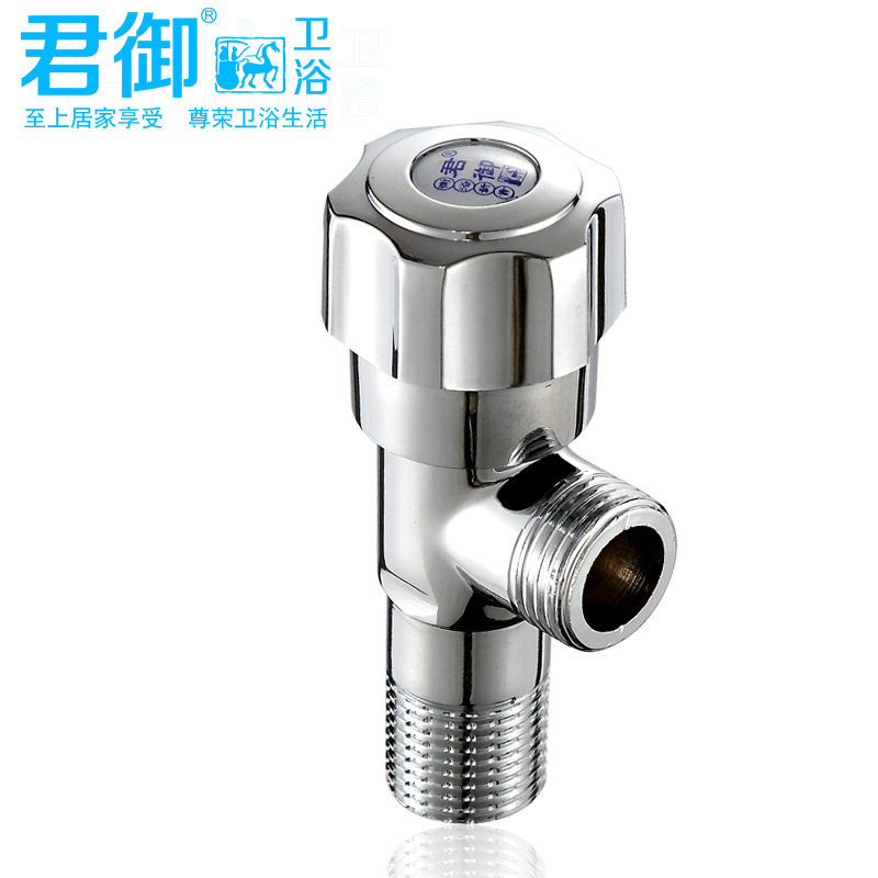 Wholesale brass Angle valves, quick-opening Angle valves, brass body toilet and water heater stop Angle valves from bathroom fixture manufacturers Item Picture