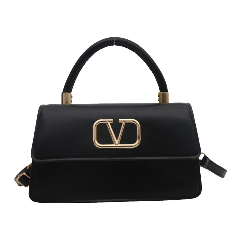 A new 2024 French high-end commuter hand-held small square bag for women, a trendy and fashionable commuter style single-shoulder crossbody bag Item Picture