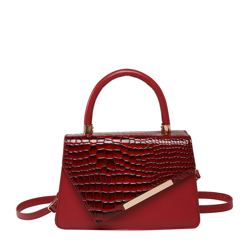 New 2025 solid color spring casual, simple and stylish crossbody and hand-carry small square bag for women Item Picture