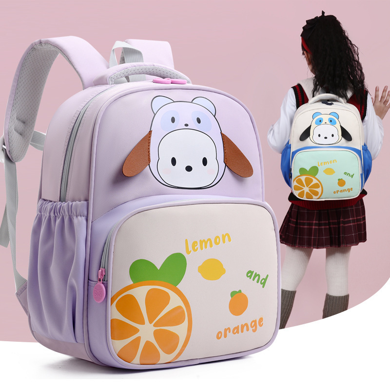 Kindergarten schoolbags with cartoon prints, children's backpacks, first-grade primary school schoolbags, and backpacks for boys and girls in preschool classes Application Scenario