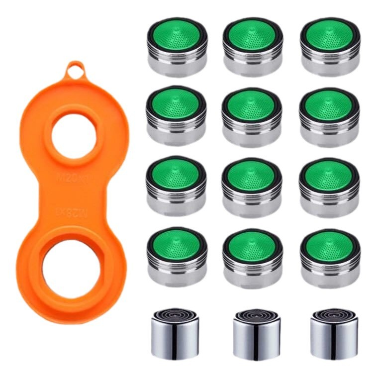 Faucet aerator, wrench, washbasin, sink, copper filter, splash-proof nozzle, adapter, universal faucet nozzle Item Picture