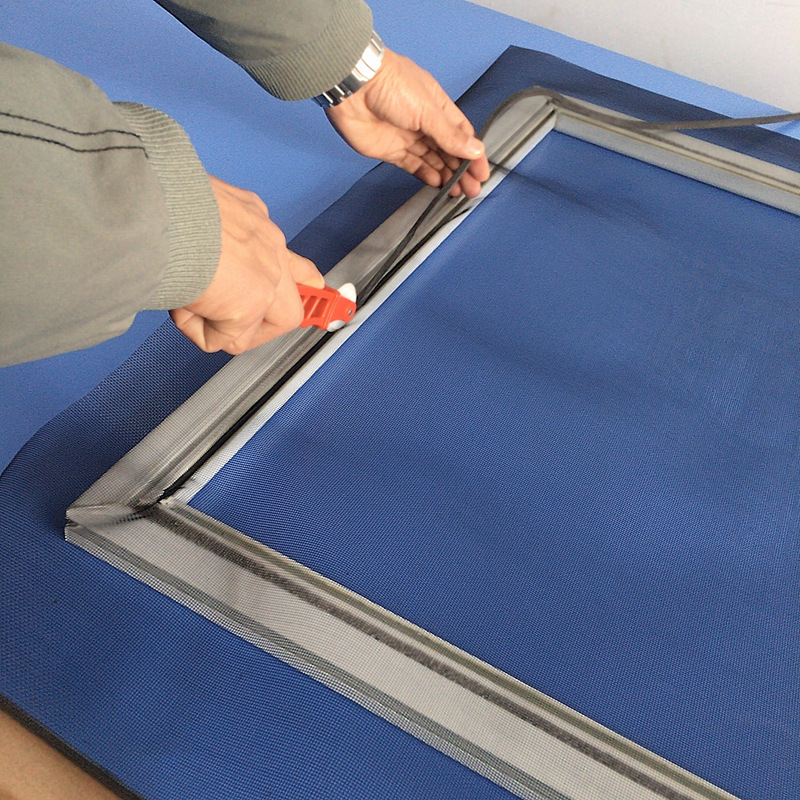 Mosquito-proof screen window mesh, self-installed sand window, sand mesh fabric, household nano PP encryption, old-fashioned aluminum alloy plastic steel sliding window full figure