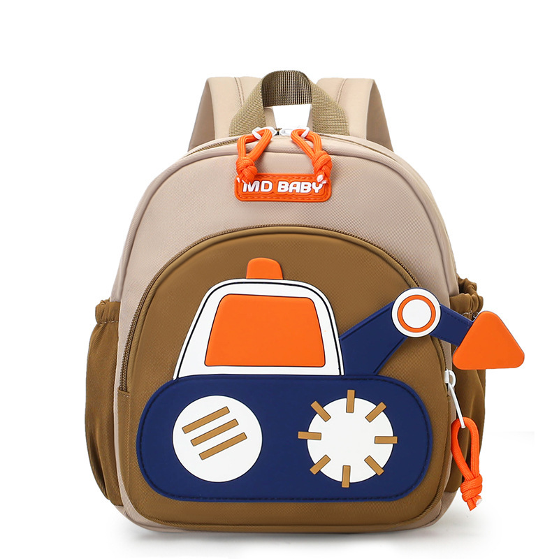 Kindergarten children's backpacks, cute cartoon trendy small schoolbags for boys, casual travel, outdoor snack packs, cross-border Application Scenario