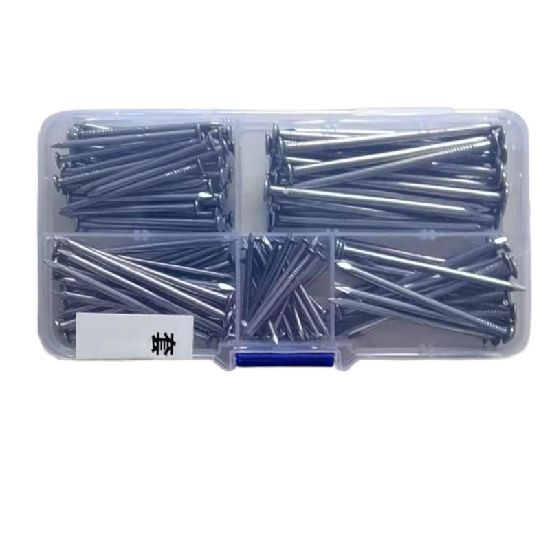Household nail sets: hard cement, steel nails, painting nails, wood, iron nails, decoration tools, ultra-fine wood boards, small sizes Item Picture