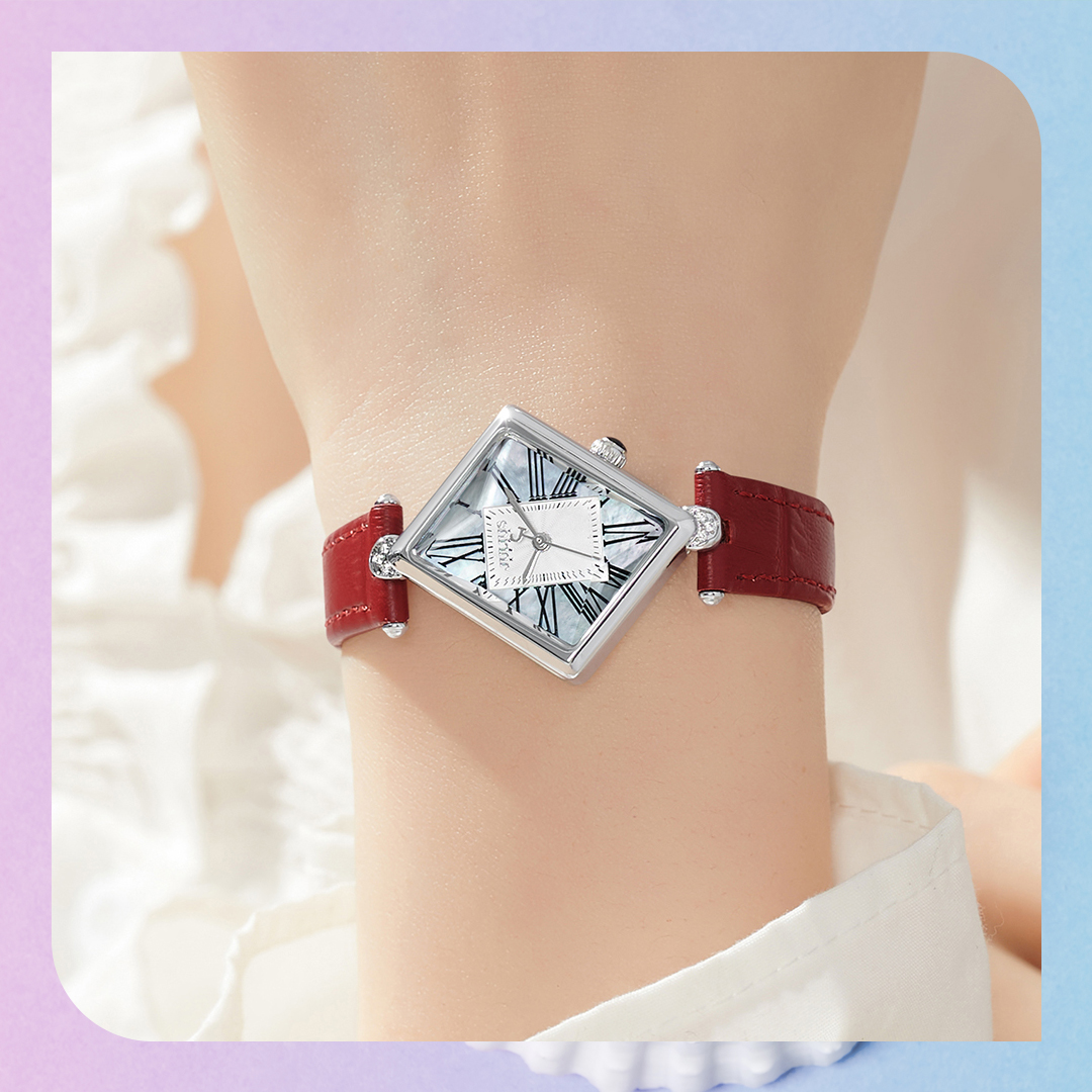 JULIUS Harajuku Fine dial waterproof quartz watch for Girls, Forest series JA-1527 watch for girls, 2025 fashionable toy watch for women, and American South Watch Industry for Men details Picture