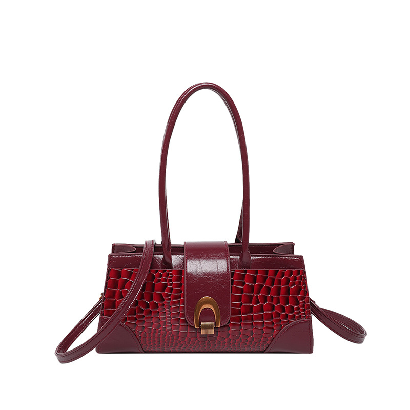 The new Spring/Summer 2025 urban commuter women's handbag, hand-held shoulder crossbody bag, large capacity, elegant, simple and versatile bag Item Picture