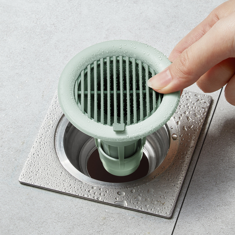 Silicone floor drain anti-odor cover, sewer blocking wonder, bathroom anti-odor sealing device, toilet anti-odor deodorizing sealing pad full figure