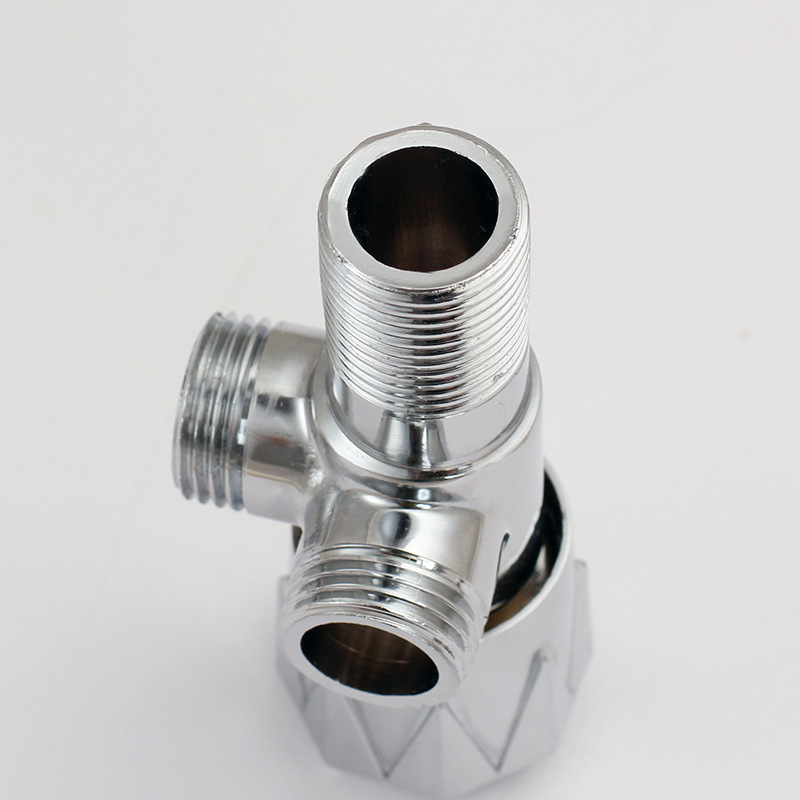 Aolailong Angle valve, all-copper body Angle valve, copper body one-inlet and two-outlet dual-purpose water stop valve, wholesale of Angle valves Application Scenario