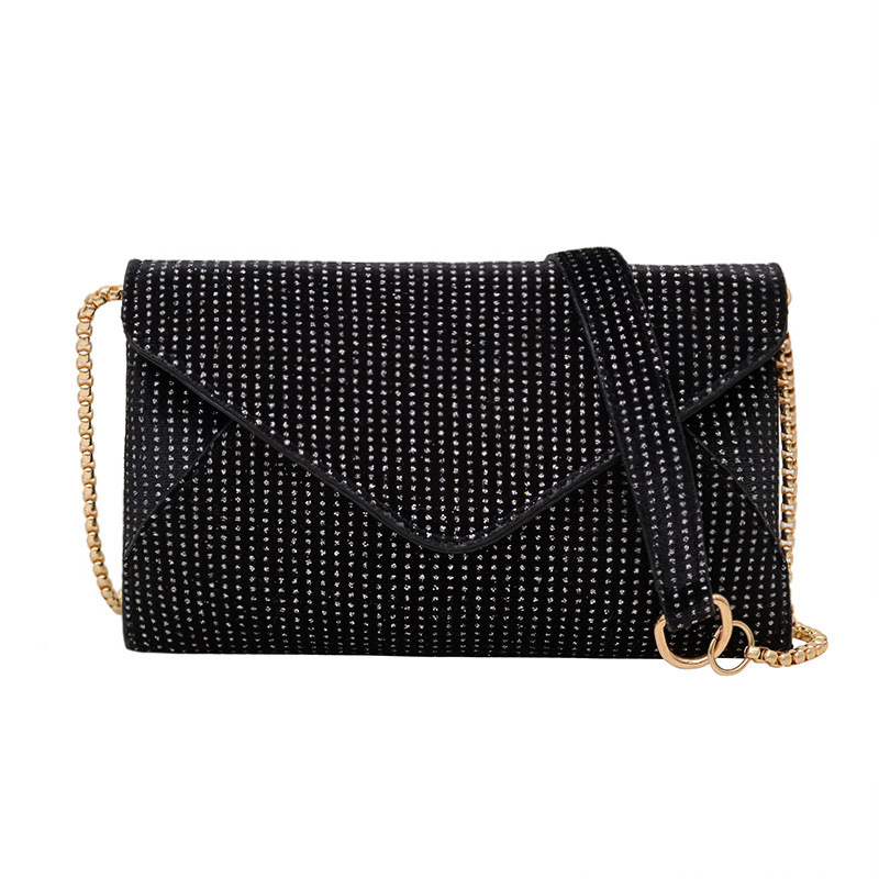 Cross-border quality women's bag, fashionable mobile phone, single-shoulder small square bag, mini chain envelope, crossbody bag, clutch bag Item Picture