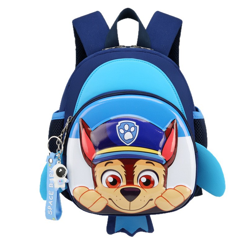 Kindergarten baby backpacks for small and large classes, lightweight and cute backpacks, 3D stereoscopic hard shell anti-wandering small backpacks for export Item Picture