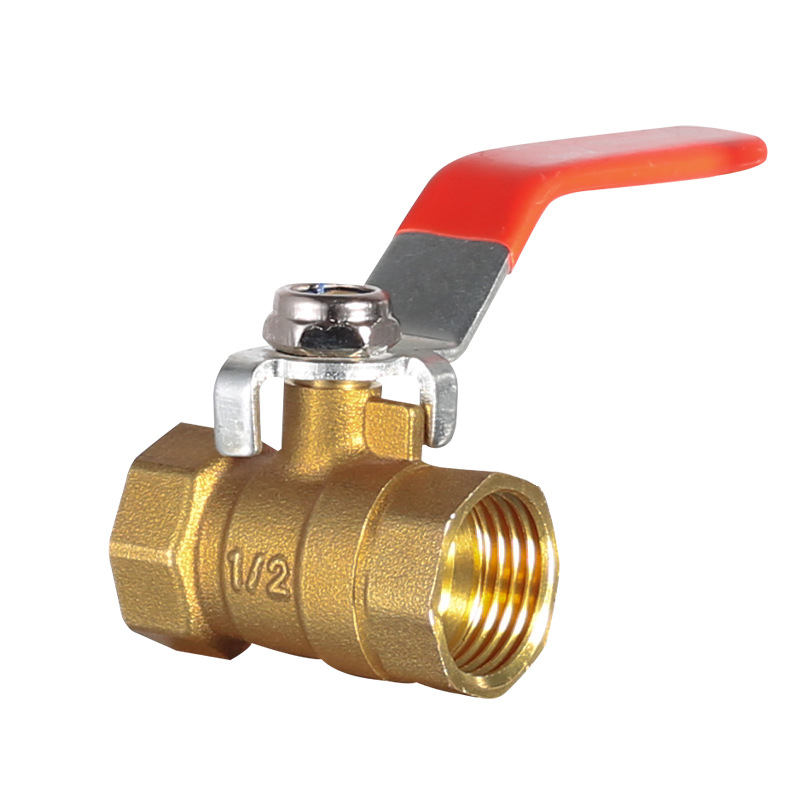 Copper ball valves, pneumatic brass switch valves, 2-inch, 3-inch, 4-inch internal and external thread ball valves, valve air valves, high-temperature water pipes thickened Item Picture