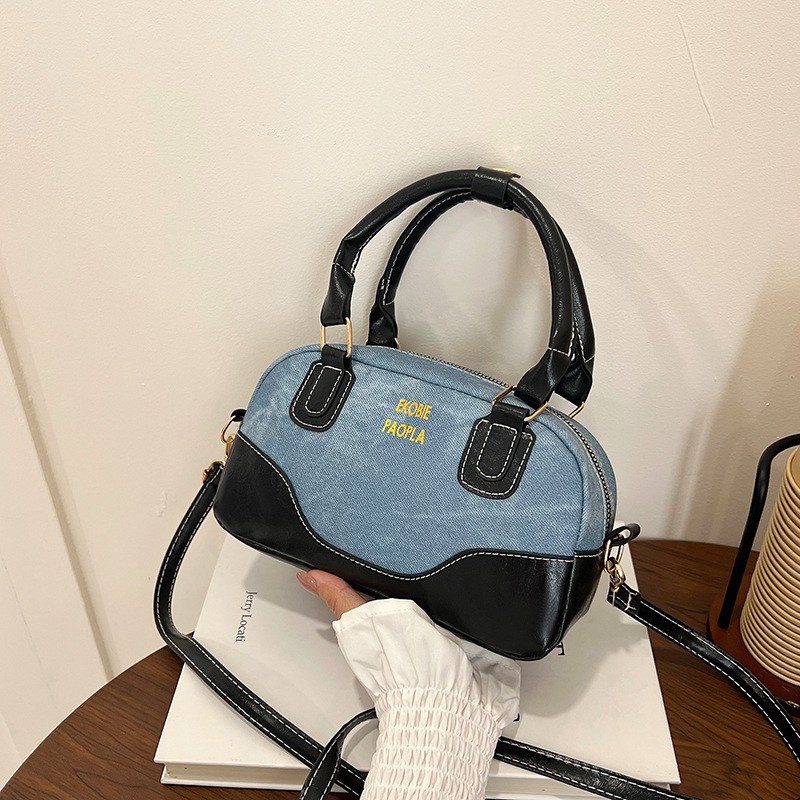Retro casual shell bag for women, new Spring 2025 fashion trend, single-shoulder crossbody bag for work and commuting, underarm bag full figure