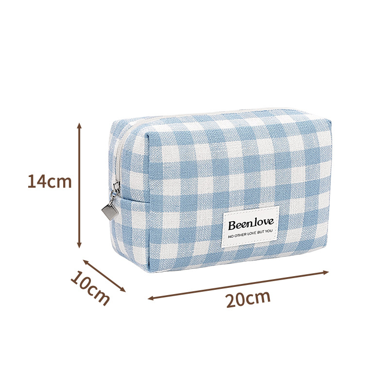 Runhui's new style octagonal makeup bag, a convenient hand-held small bag, travel cosmetics storage bag, and makeup bag Item Picture