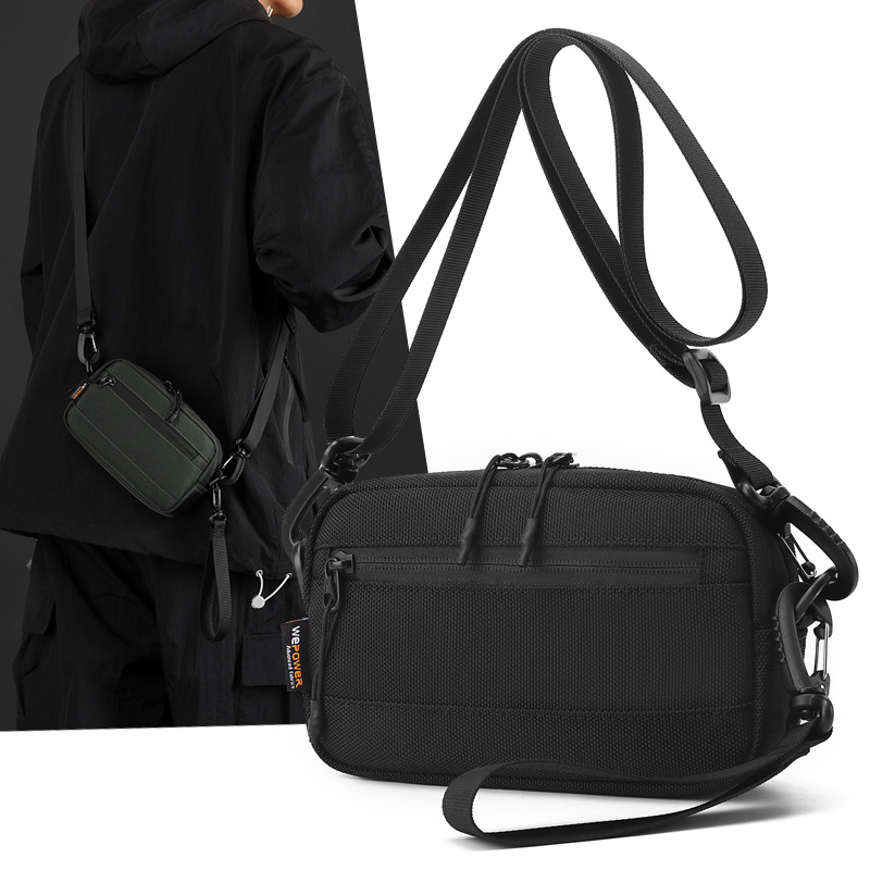WEPOWER's new cross-border travel handbag, casual outdoor small square bag, and trendy brand versatile crossbody bag full figure