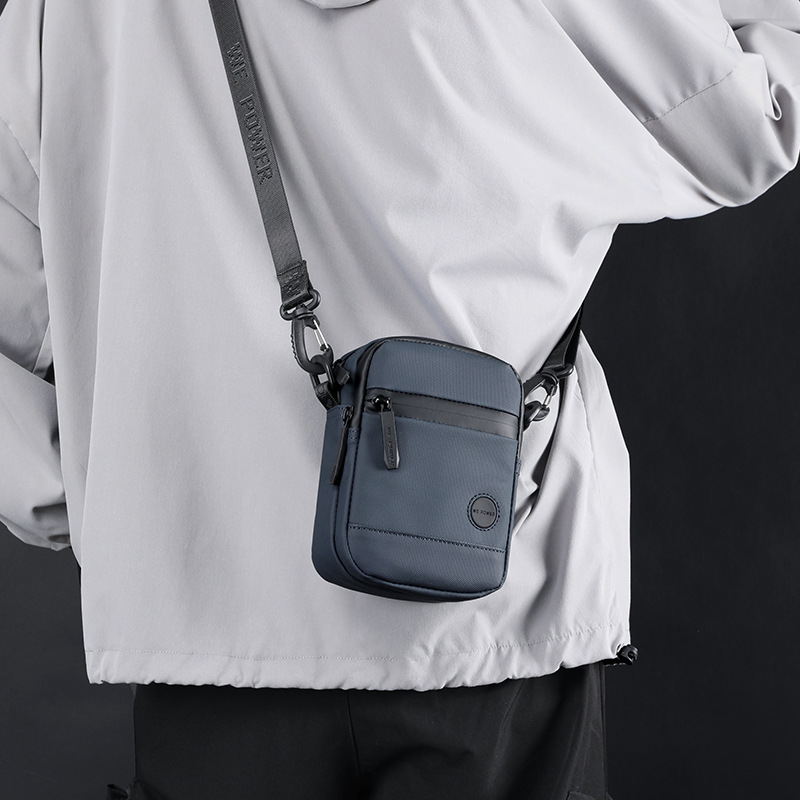 WEPOWER's new men's crossbody bag, mini single-shoulder bag, mobile phone bag and multi-functional waist bag Specification drawing