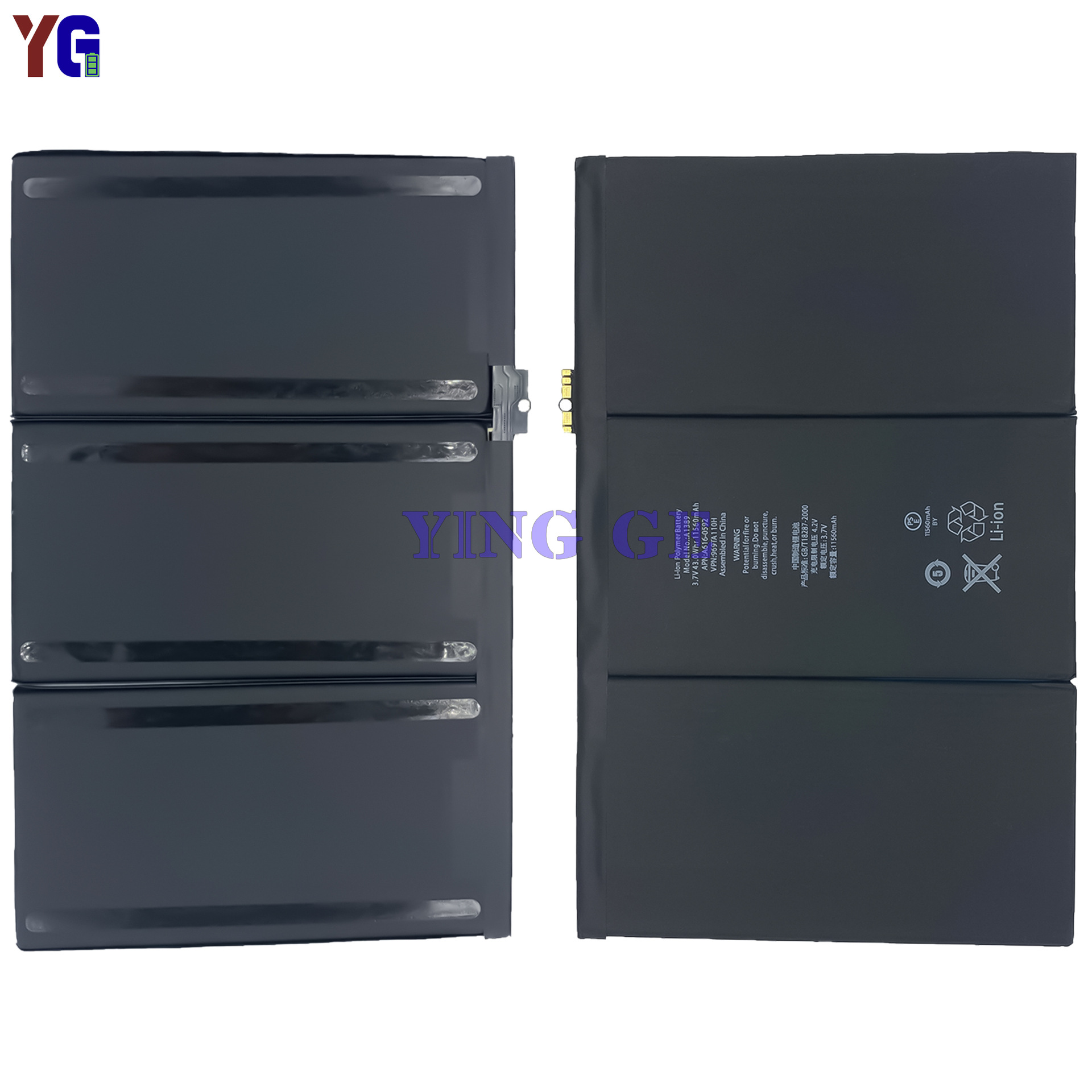 Compatible with iPhone, iPad 3/4, A1416, A1430, A1403, A1389 tablet batteries details Picture
