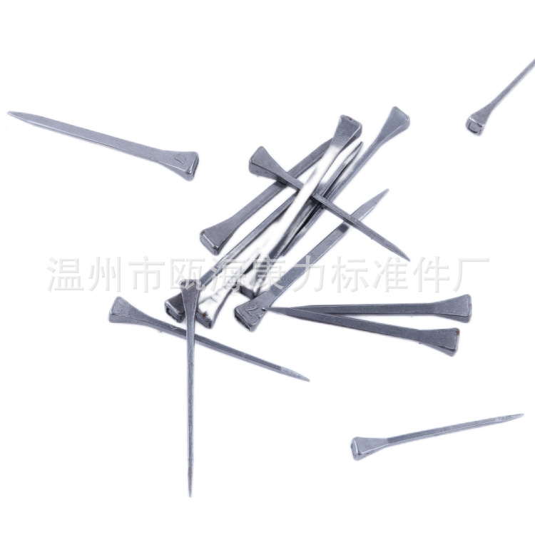 horse nails, horseshoe nails, horseshoe iron nails, horseshoe iron nails for horse racing training, horse gear, horseshoe trimming nails Specification drawing