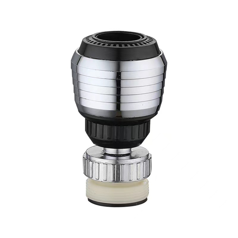 360-degree dual-function splash-proof water outlet nozzle, universal rotatable kitchen faucet, pressure-increasing shower head manufacturer Item Picture