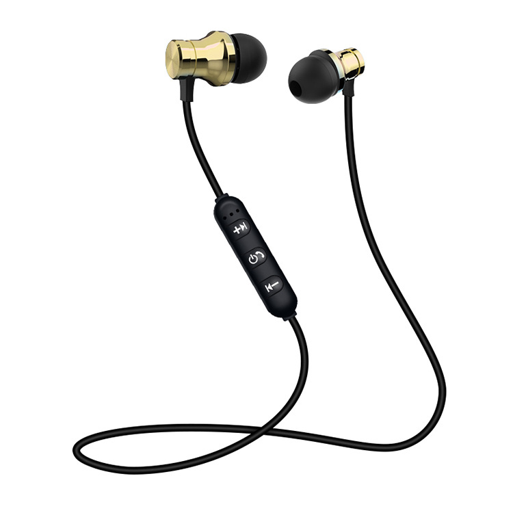 New cross-border exclusive xt11 magnetic Bluetooth headphones 4.2 Gift Wireless sports Bluetooth headphones in factory stock Item Picture
