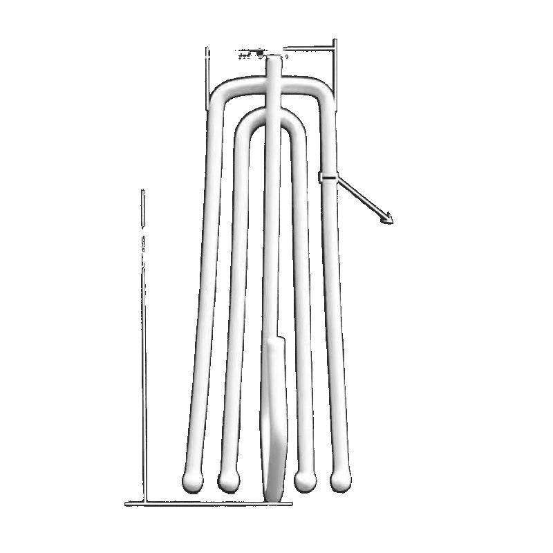 Curtain accessories: Stainless steel four-claw hook, curtain fabric auxiliary materials: claw hook, fabric belt hook, slide track grab hook, ring buckle Item Picture