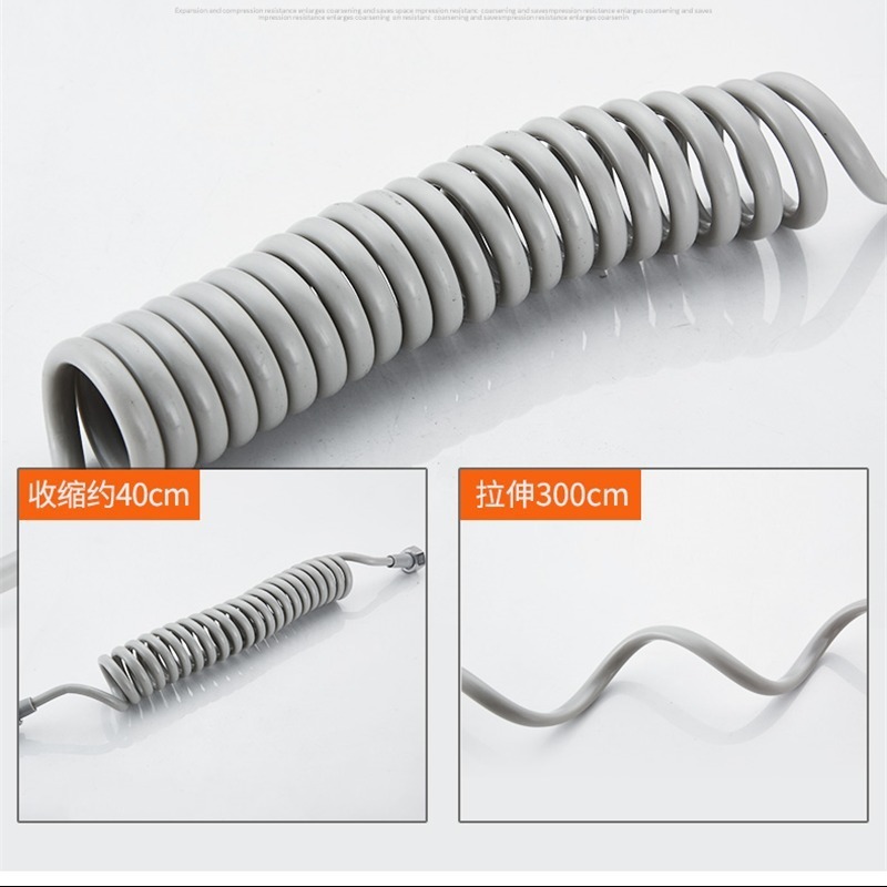 Telescopic spring hose, washbasin, spray gun, water inlet pipe, shower head, 2m ³, 5m ³, telephone line, water supply pipe, 4m Application Scenario