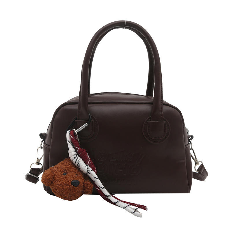 A new style of elegant casual bag for women in 2025, featuring a fashionable and simple style, is a casual hand-held shoulder bag and a crossbody bag Item Picture