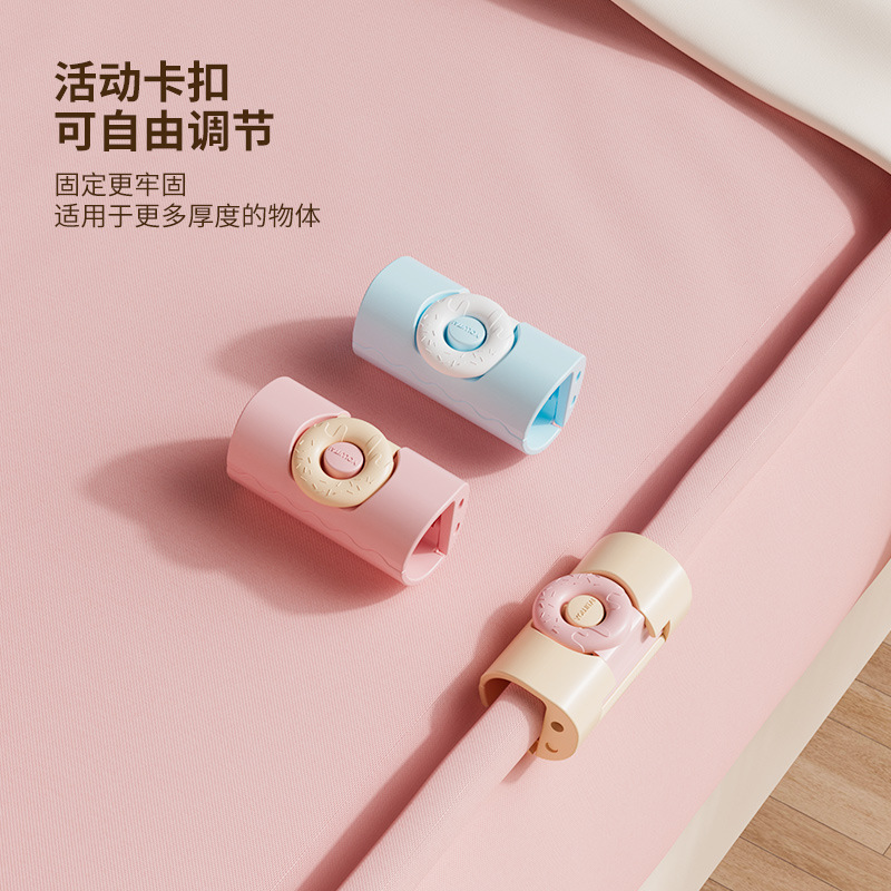 ✅ bed sheet fastener anti-slip clip no needle, large size bed sheet non-slip fastener, new Item Picture