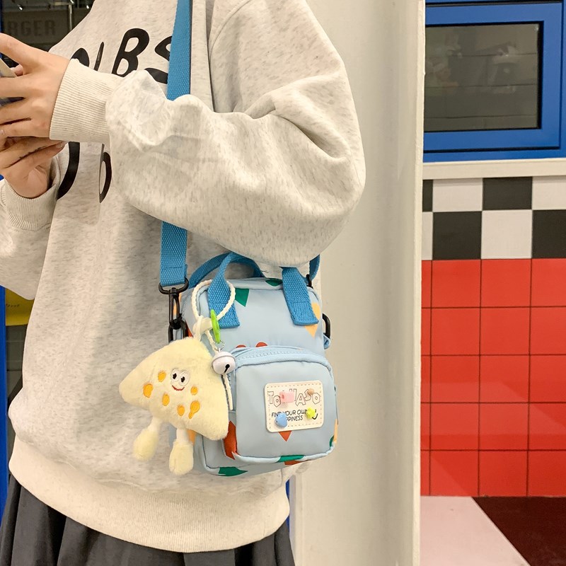 2025 New style baby girl single-shoulder bag, fashionable little boy's loose change crossbody bag, cute children's bag Specification drawing