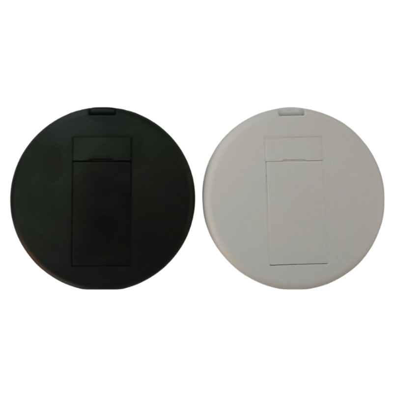 Cross-border best-selling portable data cable, multi-functional storage box, adapter, charging cable, with mirror and phone stand details Picture