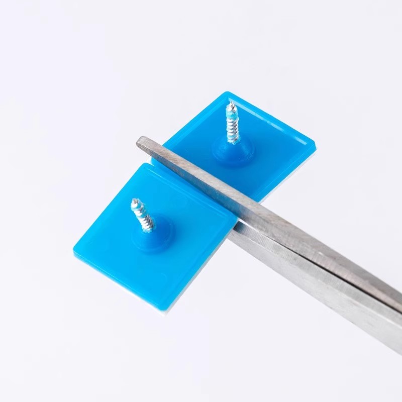 Mosquito-proof door curtain adhesive buckle, adhesive nail, magic buckle, magic nail, no need for drilling, installation of door curtain accessories, screen door pasting details Picture