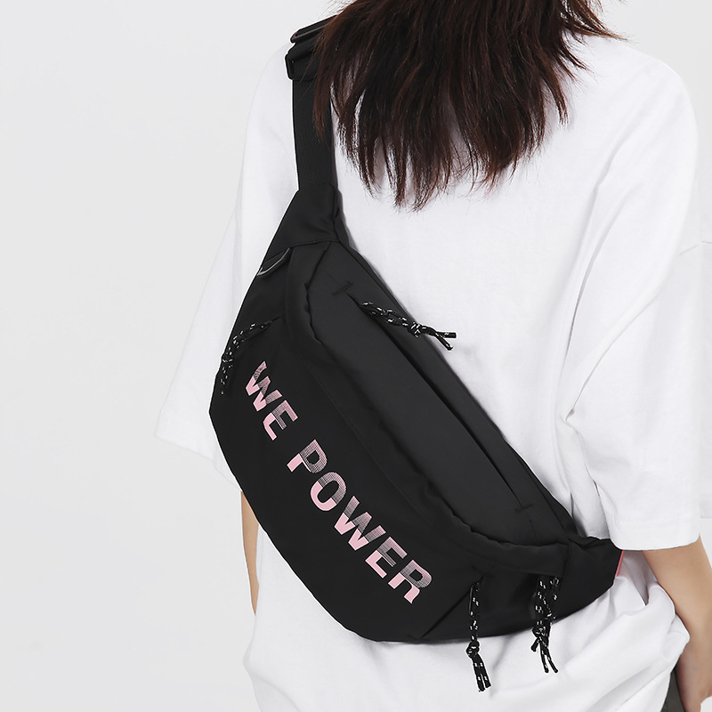 WE POWER's new functional and cool chest bag, large-capacity trendy brand single-shoulder crossbody bag, and cycling functional bag details Picture