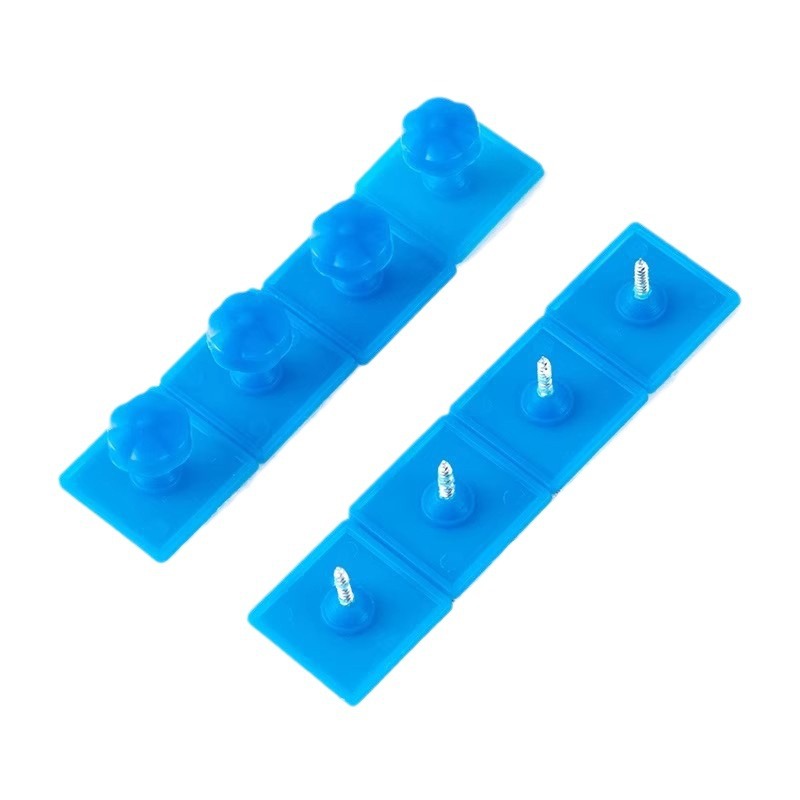 Mosquito-proof door curtain adhesive buckle, adhesive nail, magic buckle, magic nail, no need for drilling, installation of door curtain accessories, screen door pasting Item Picture