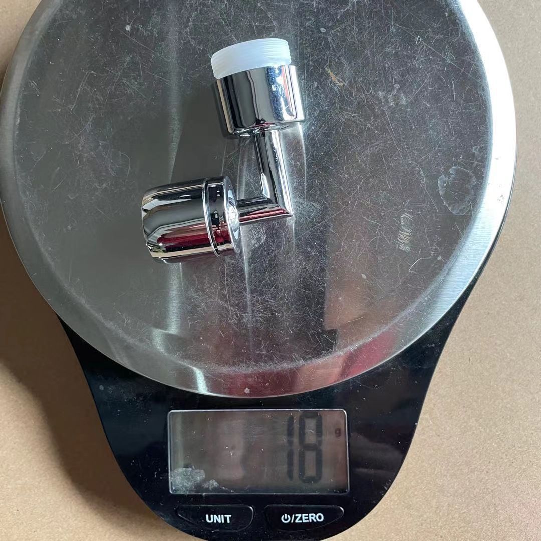 Cross-border 720-degree universal rotating faucet, splash-proof spout foaming device, facial washing and rinsing extension mouthwash wonder details Picture