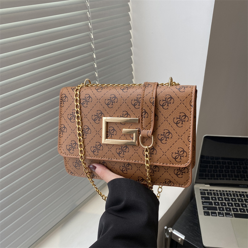 Simple and fashionable chain bag for women 2025 cross-border new trendy and versatile single-shoulder crossbody bag full figure