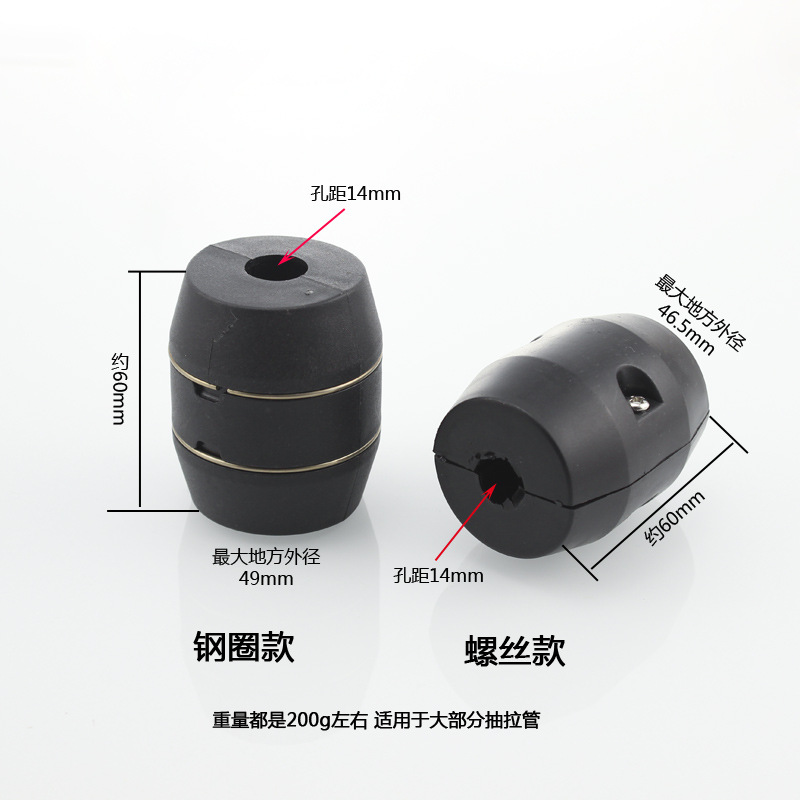 Pull-out faucet, gravity ball, black traction ball, pull-out faucet with shower head, telescopic washbasin faucet accessories details Picture